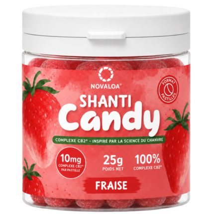 Pastilles Fraise CB2 25g - Novaloa