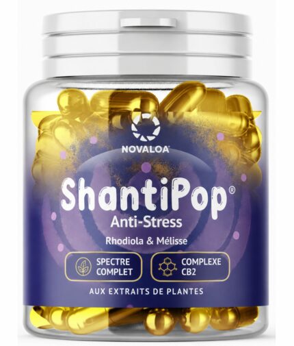 ShantiPop Anti stress spectre complet et Complexe CB2