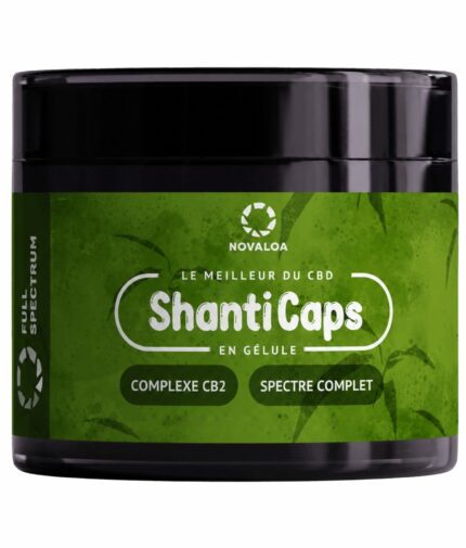 Gélule CBD Intense 1500mg ShantiCaps - Novaloa