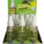 Pésentoir de comptoir "Spray CBD Anti-Moustique"