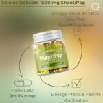 Gélules cbd Délicate 1500