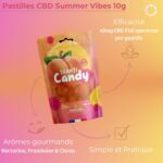 Pastilles CBD SummerVibes - 4 slides