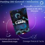 Pastilles CBD sommeil - 4 slides