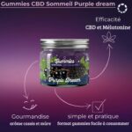 gummies CBD sommeil Purple dream