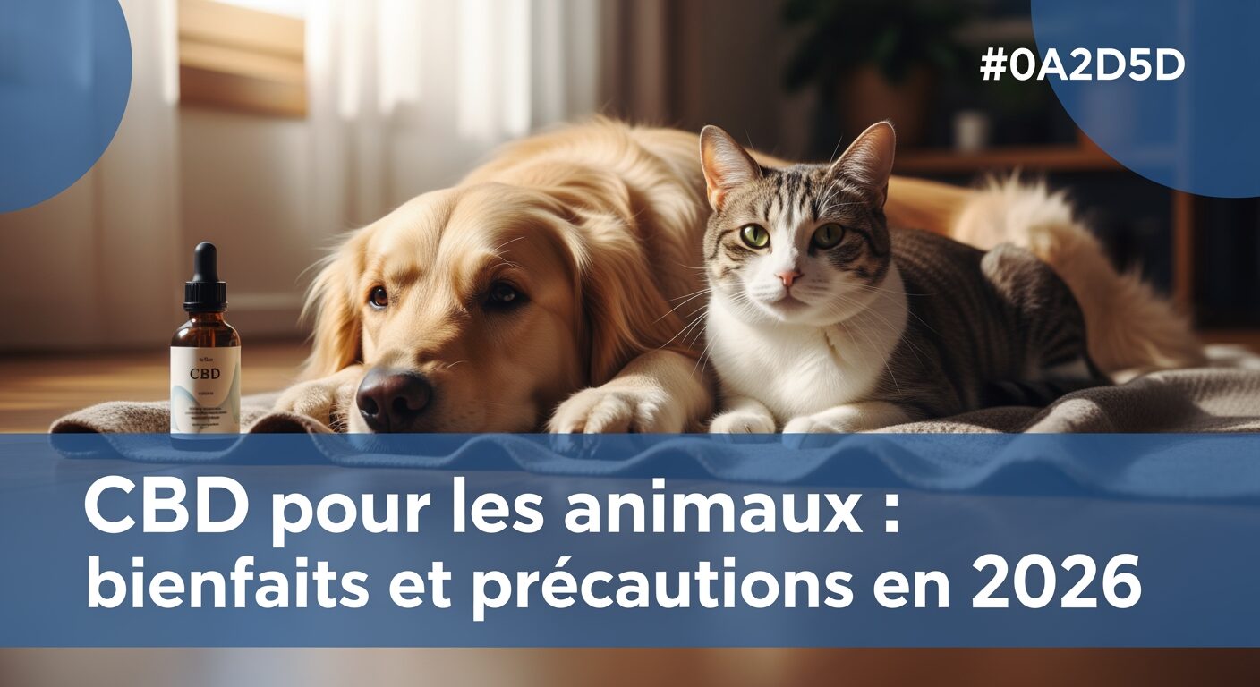 CBD pour les animaux : bienfaits et précautions en 2026