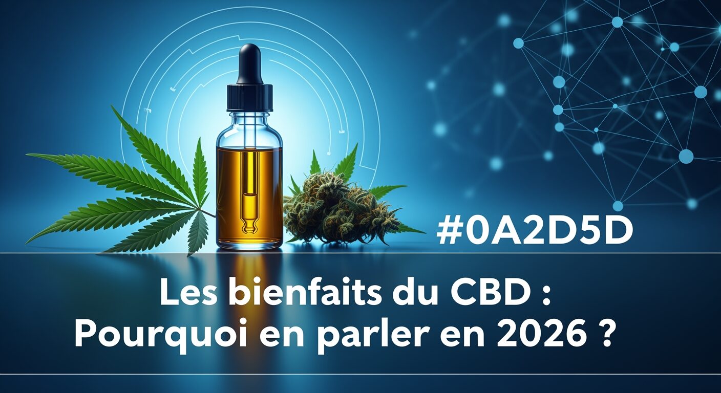 Les bienfaits du CBD : Pourquoi en parler en 2026 ?