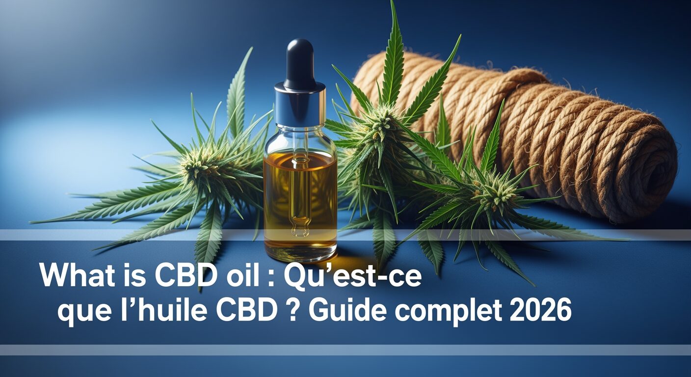 what is CBD oil: Qu'est-ce que l'huile CBD ? Guide complet 2026