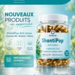 Gélules CB2 Anti Stress ShantiPop