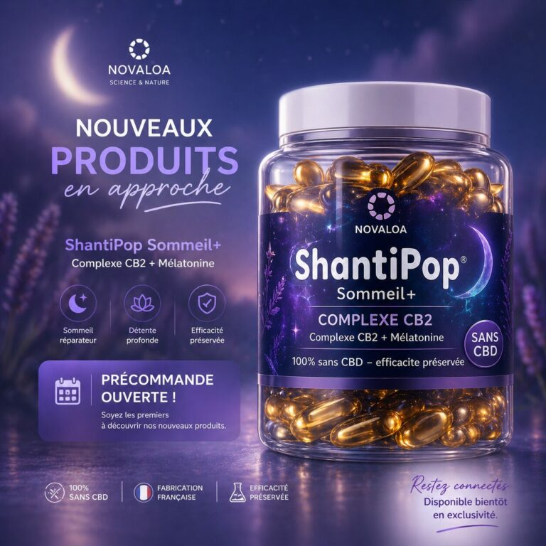 Gelule ShantiPop CB2 Sommeil melato