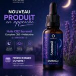 Huile CB2 20% sommeil +mélatonine