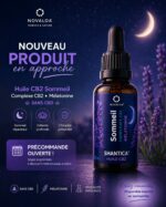 Huile CB2 20% sommeil +mélatonine