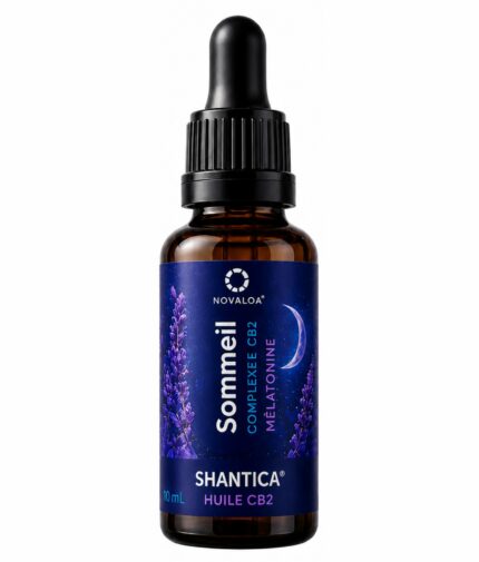 Huile CB2 sommeil-melatonine Complexe CB2 - Novaloa