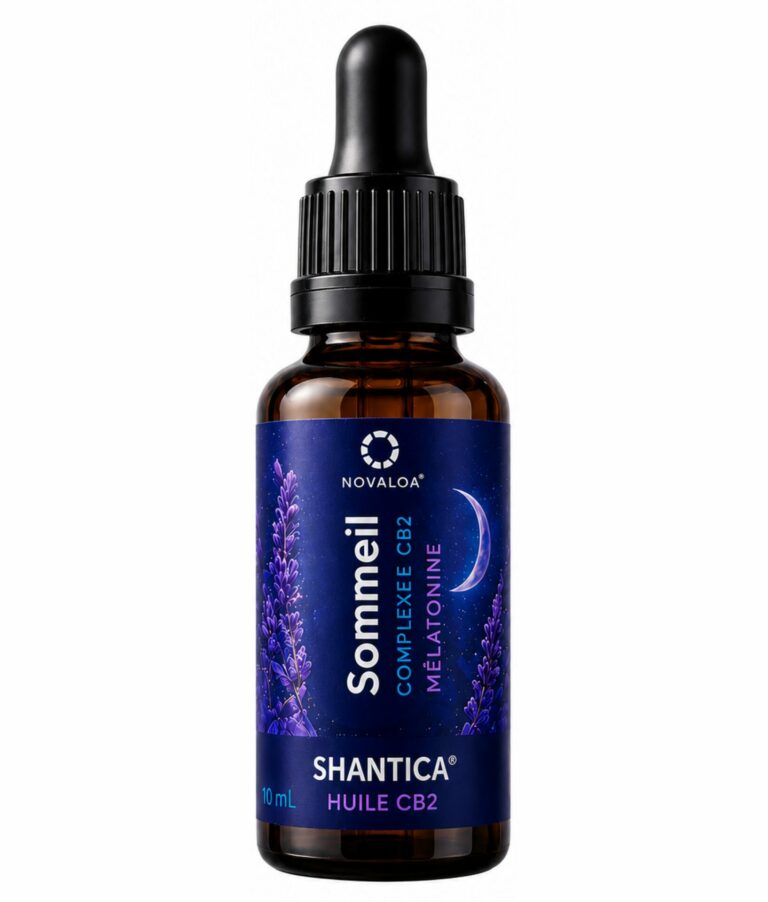Huile CB2 sommeil-melatonine Complexe CB2 - Novaloa