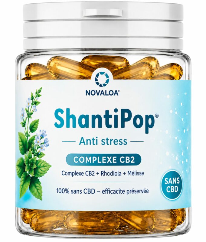 ShantiPop Anti Stress Complexe CB2 Novaloa