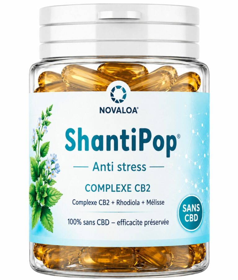 ShantiPop Anti Stress Complexe CB2 Novaloa
