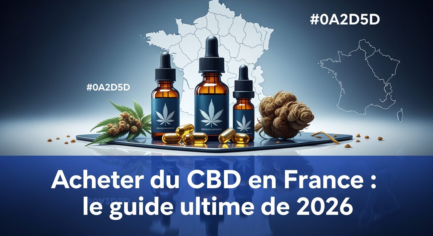 Acheter du CBD en France : le guide ultime de 2026