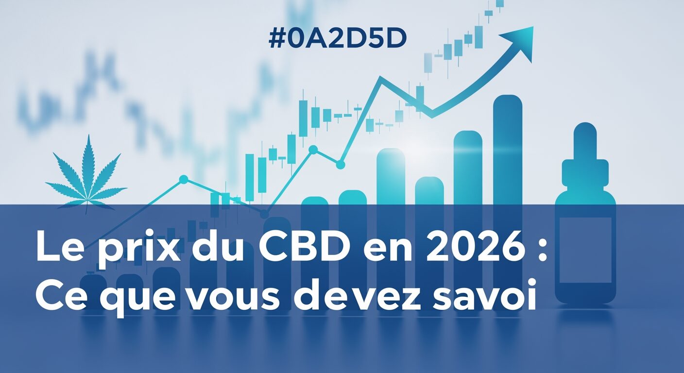 Le prix du CBD en 2026 : Ce que vous devez savoir