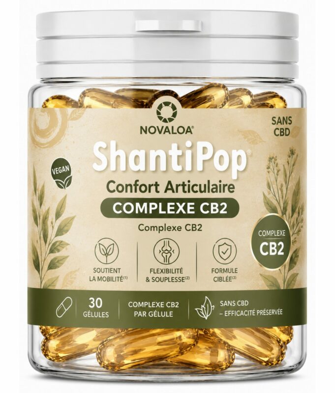 Gélule ShantiPop Confort articulaire CB2 Novaloa