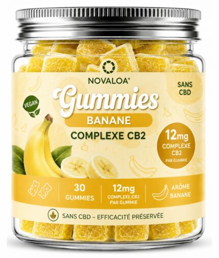 Gummies Banane CB2 Novaloa